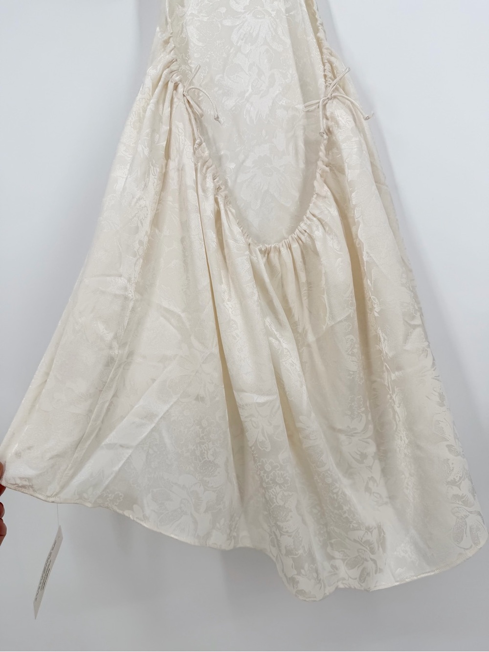 For Love & Lemons White Festival Cutout Rose Dress - Picture 8 of 16